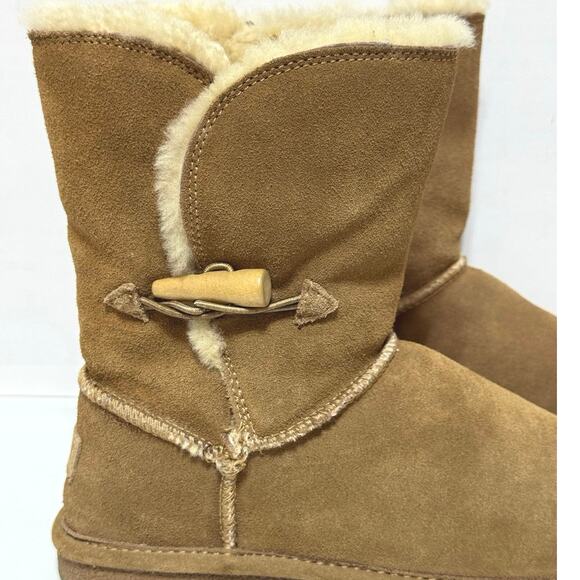 Bjorndal Women’s Joey Suede Leather Wool Lined Winter Outdoor Boots Size 7 - Picture 2 of 11